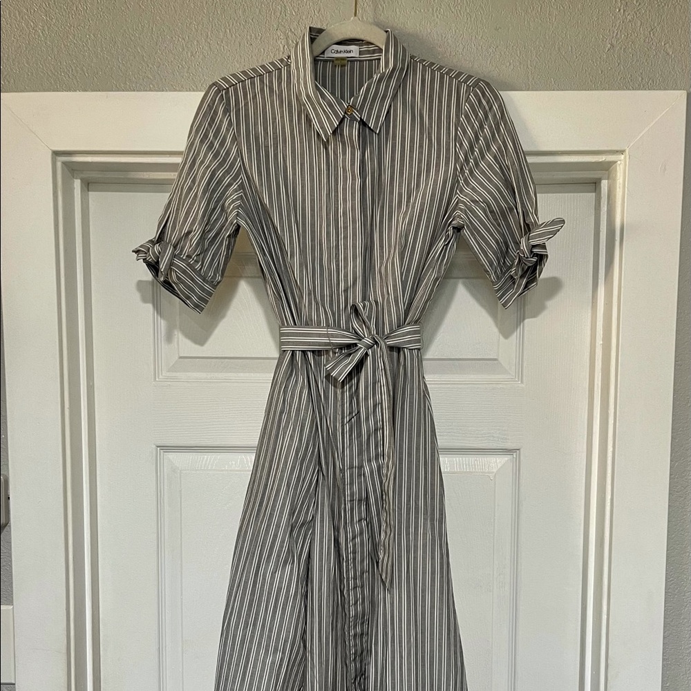 Calvin Klein Striped Dress